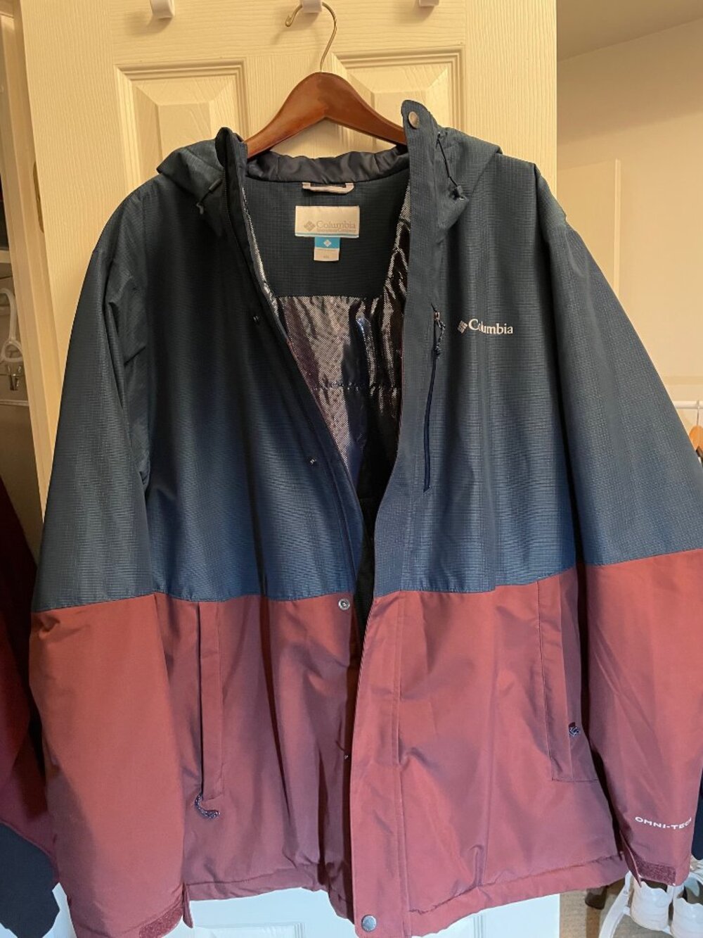 Columbia Men's Parka, XXL, Excellent condition just like new
